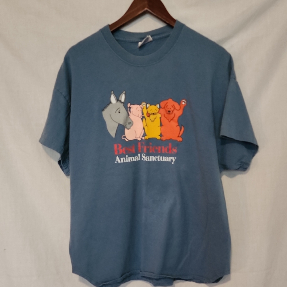Best Friends Animal Sanctuary XL Tee Rescue Dogs Cats Animals